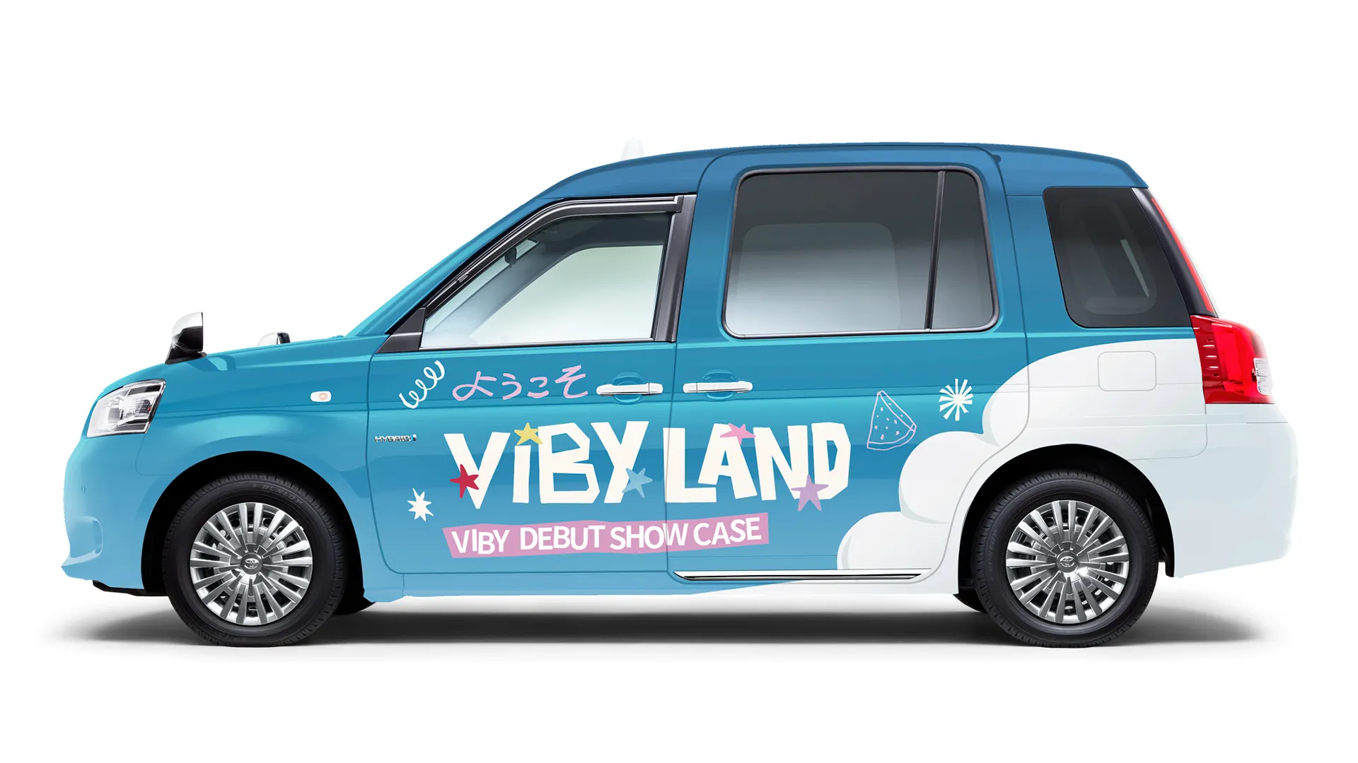 没入型フルラッピング車両