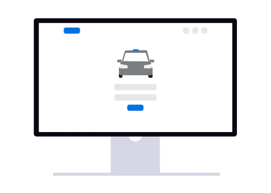 Webページから配車