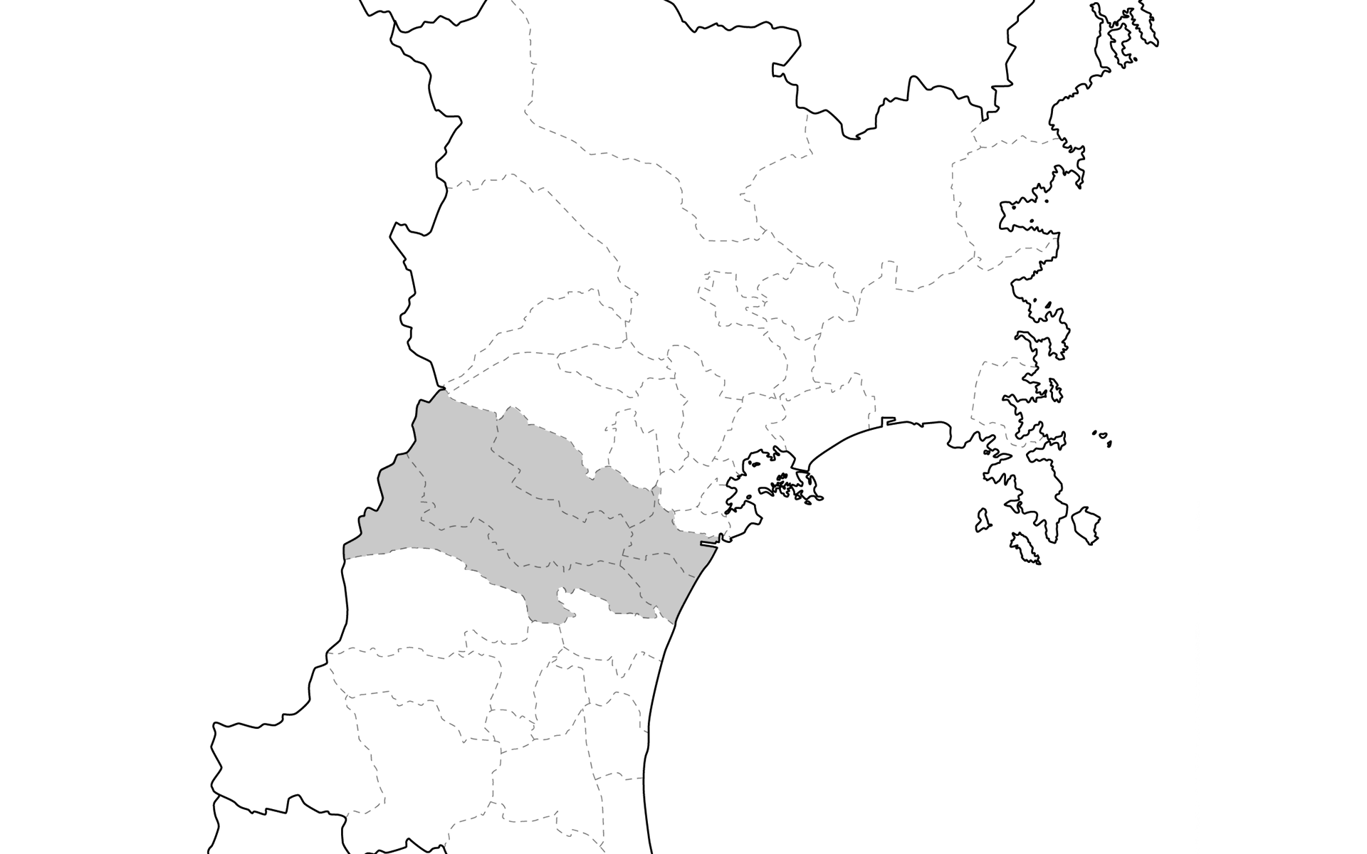 宮城県 タクシー配車エリア